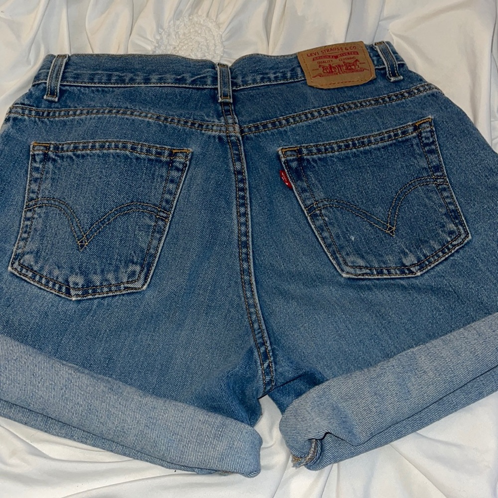 Vintage women's Levi's denim shorts